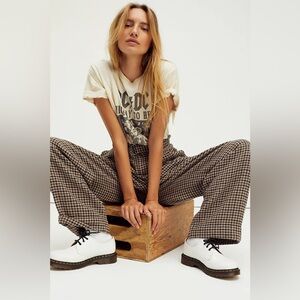 NWT FREE PEOPLE Maryam Paperbag Pants | Brown MSRP $168 Size M Oversized